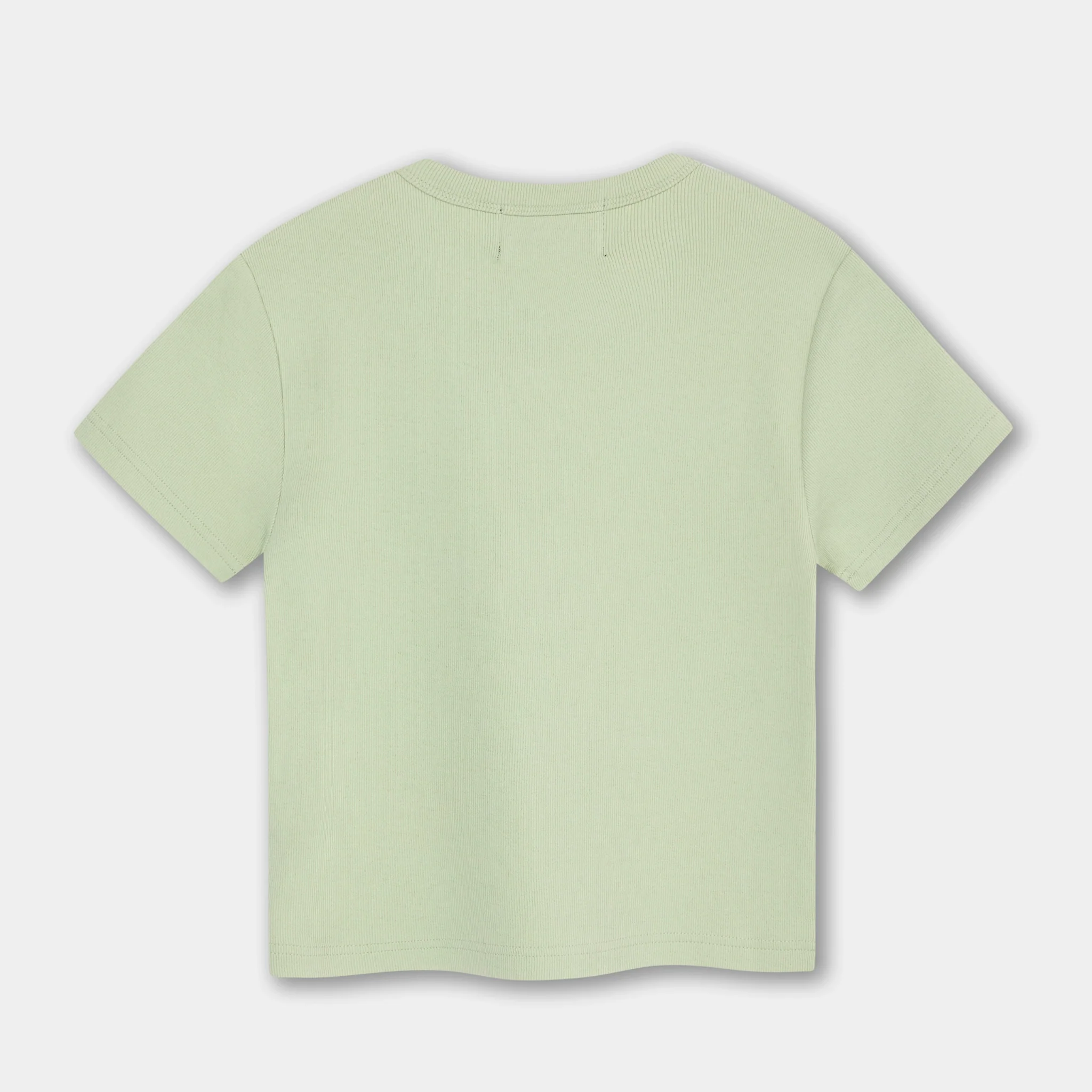 Quadrant Core Baby Tee - Sage Green - Image 3