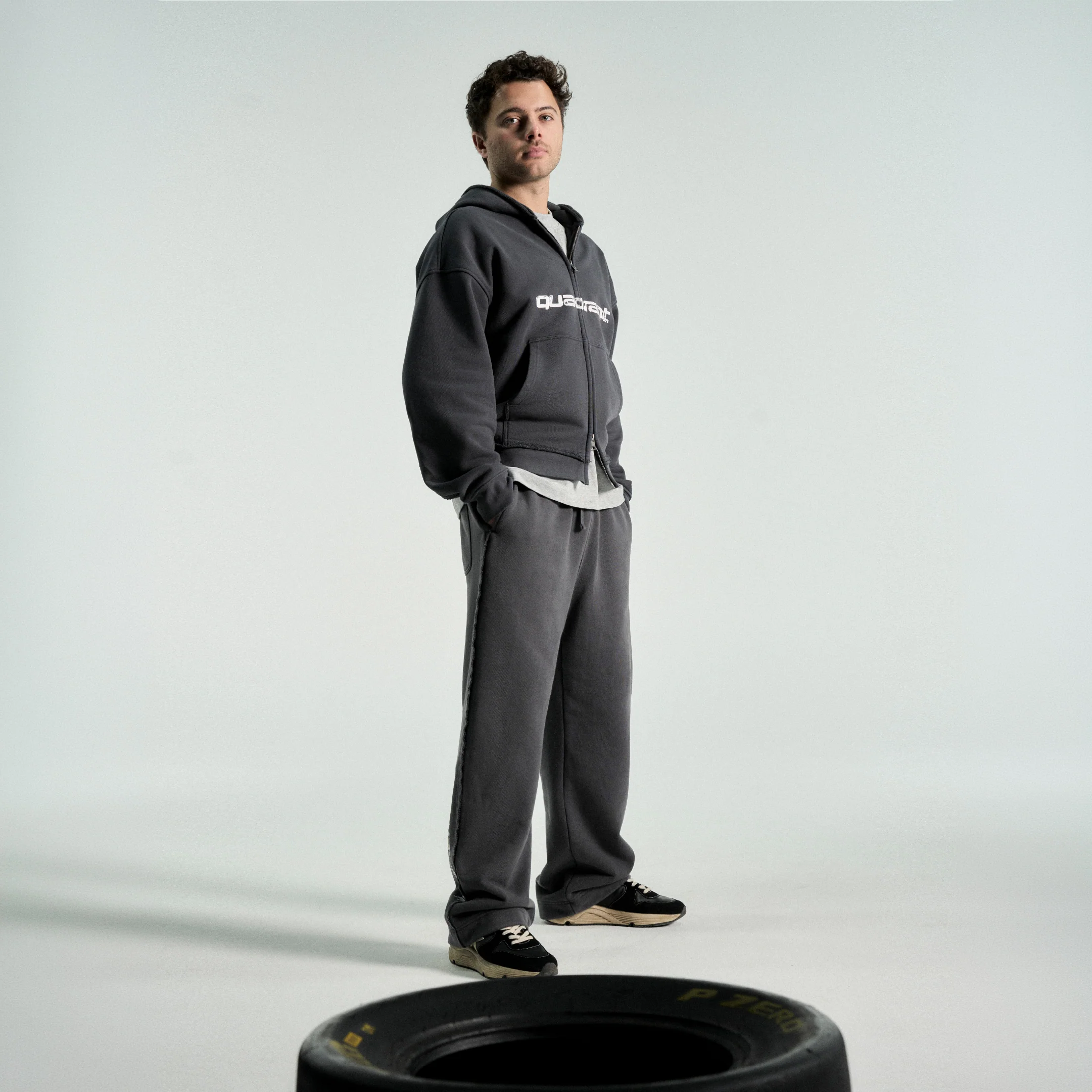 Quadrant Core Jogger - Off Black - Image 5