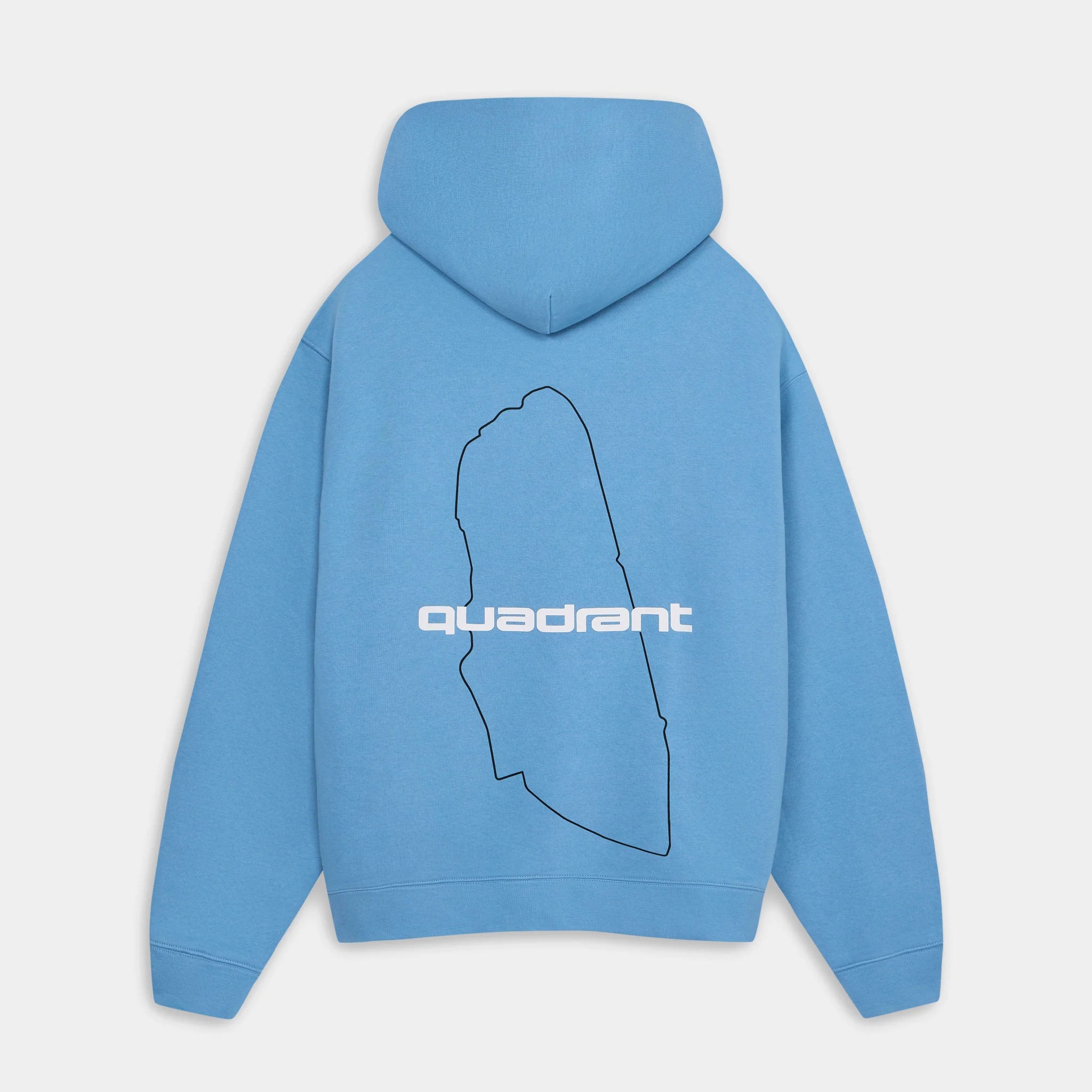 Quadrant x Le Mans Sky Blue Hoodie - Image 3