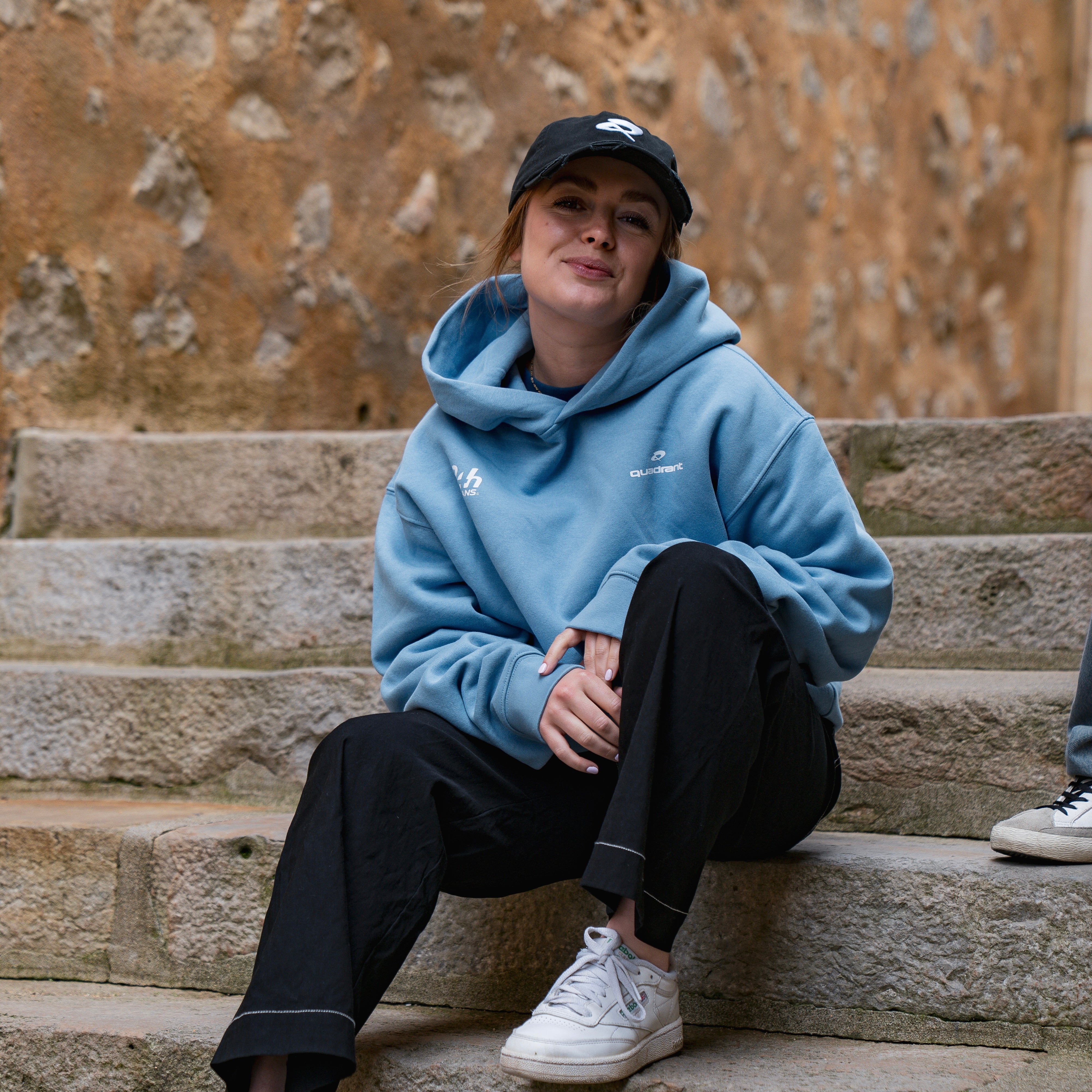 Quadrant x Le Mans Sky Blue Hoodie - Image 4